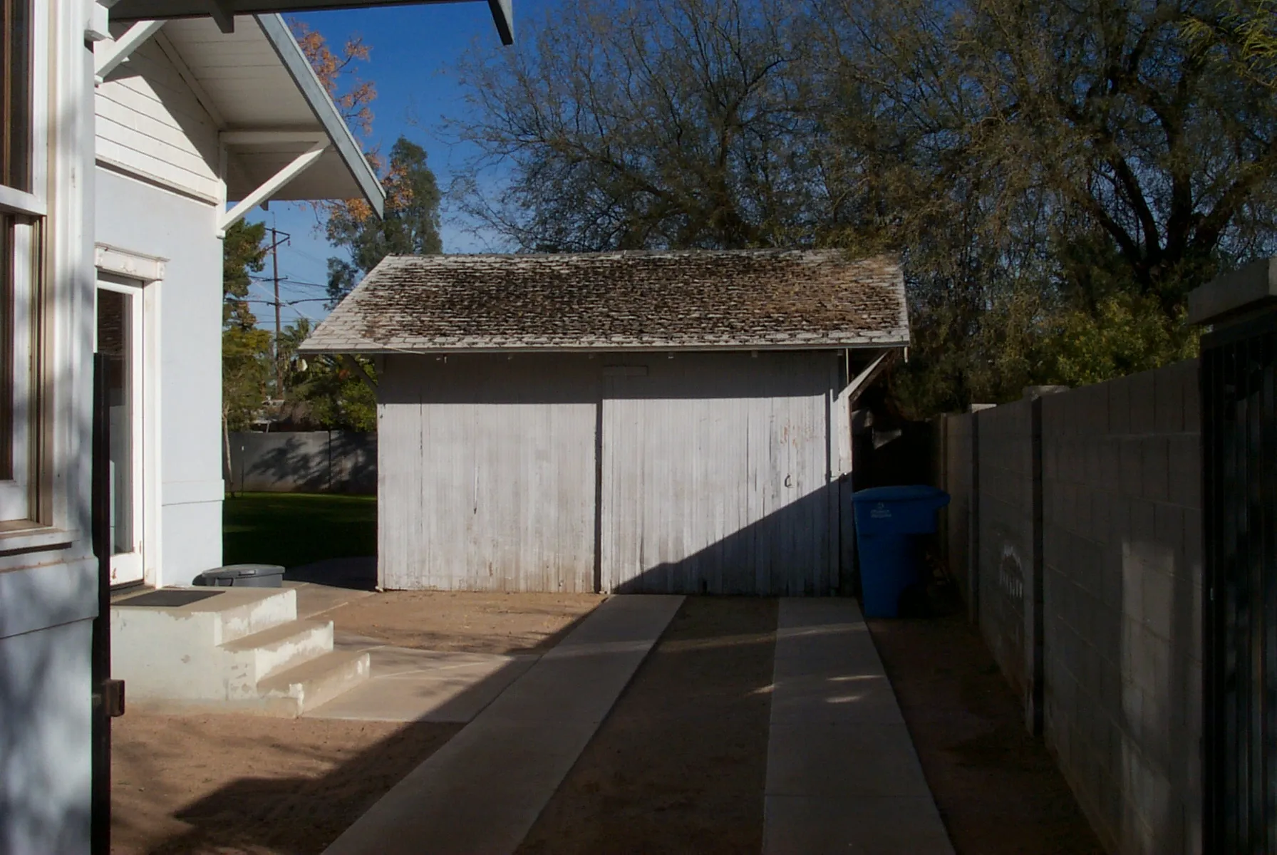 Before: Carriage House to Garage and Guest House or ADU
